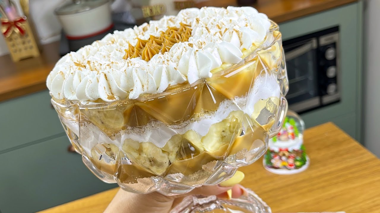 BANOFFEE SOBREMESA PERFEITA PARA CEIA DE NATAL! 