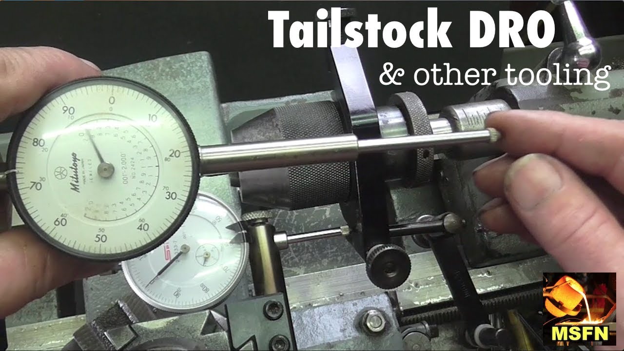 Lathe Tailstock DRO / Albrecht Pin Chuck Sleeve - MSFN