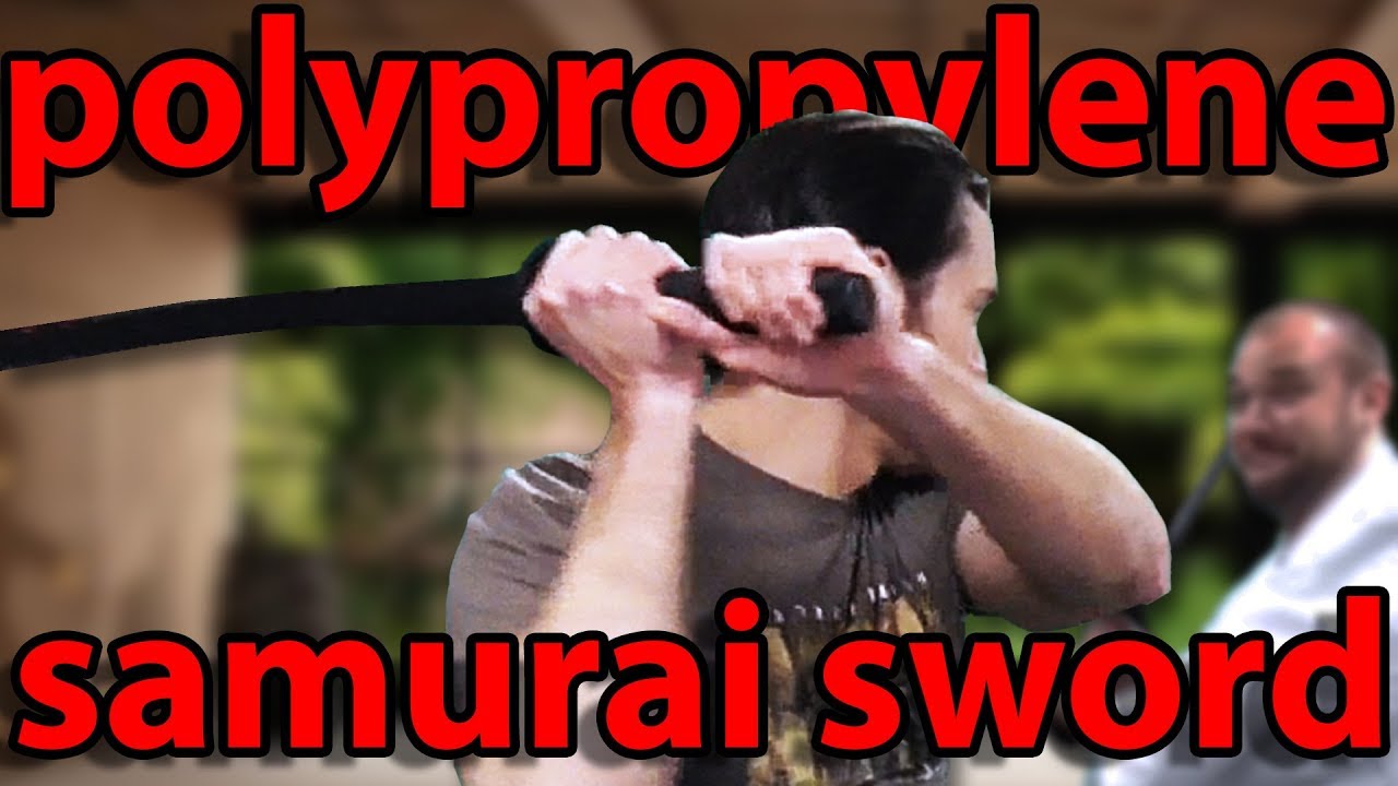 Indestructible Plastic Samurai Sword Demonstration | KarateMart.com