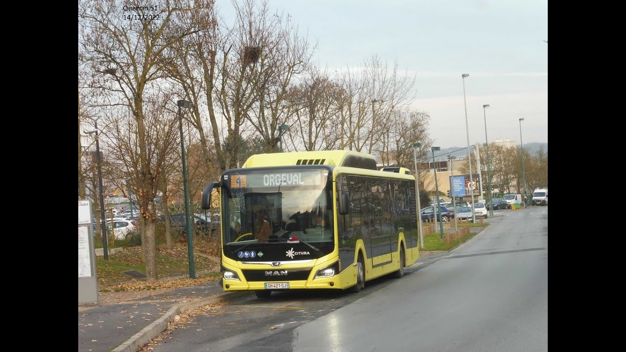 Citura La ligne 4 vers Hôpital Debré en Man Lion's City 12 GNC