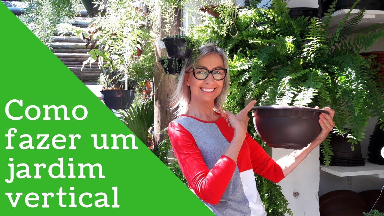 Como fazer um jardim vertical #jardinagem #paisagismo #paredeverde