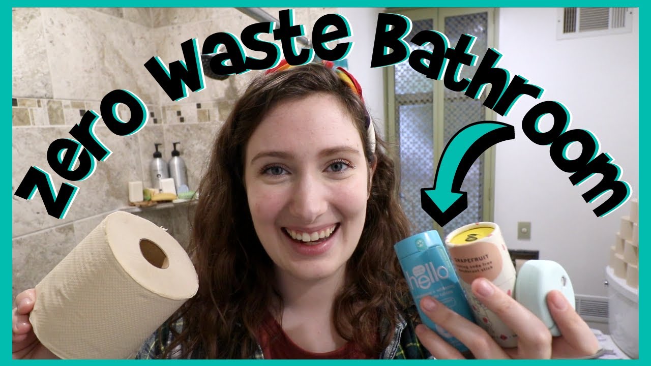 THE BEST ZERO WASTE BATHROOM SWAPS!!! // Zero Waste Bathroom Essentials // Sustainable Living