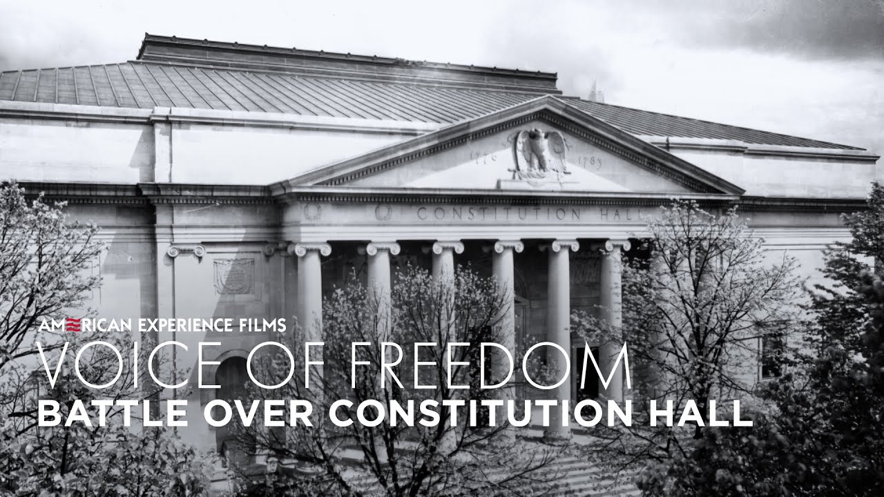 Marian Anderson, Constitution Hall and the NAACP | Voice of Freedom