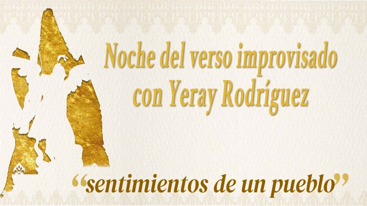 Noche del verso improvisado con Yeray Rodríguez
