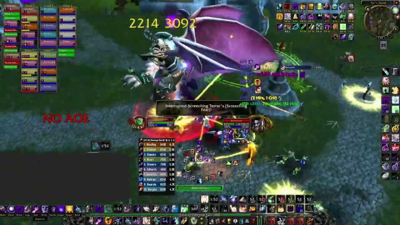 SoD Balnazzar boss kill Scarlet Enclave Shadowpriest WoW Classic