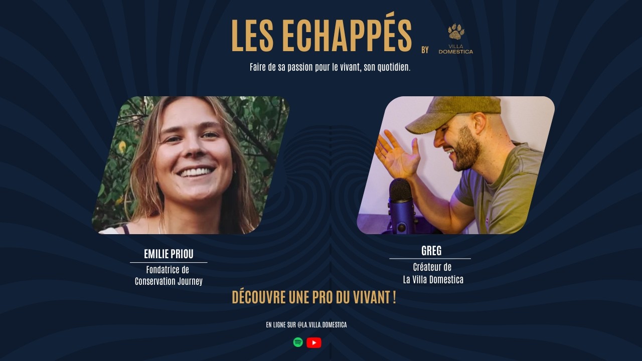 Trouver sa voie dans la conservation du vivant avec Emilie Priou Les Échappées ep.3