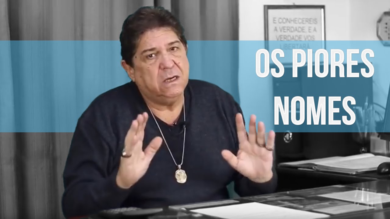 Os PIORES nomes que existem | Numerologia Cabal&iacute;stica | Prof. Carlos Rosa