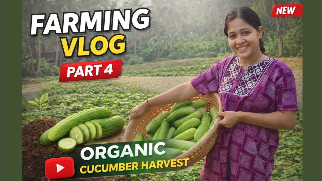Part 4 Farming Vlog | Harvest Day #myfirstvlog #vlog  #farming @IndianFarmer 