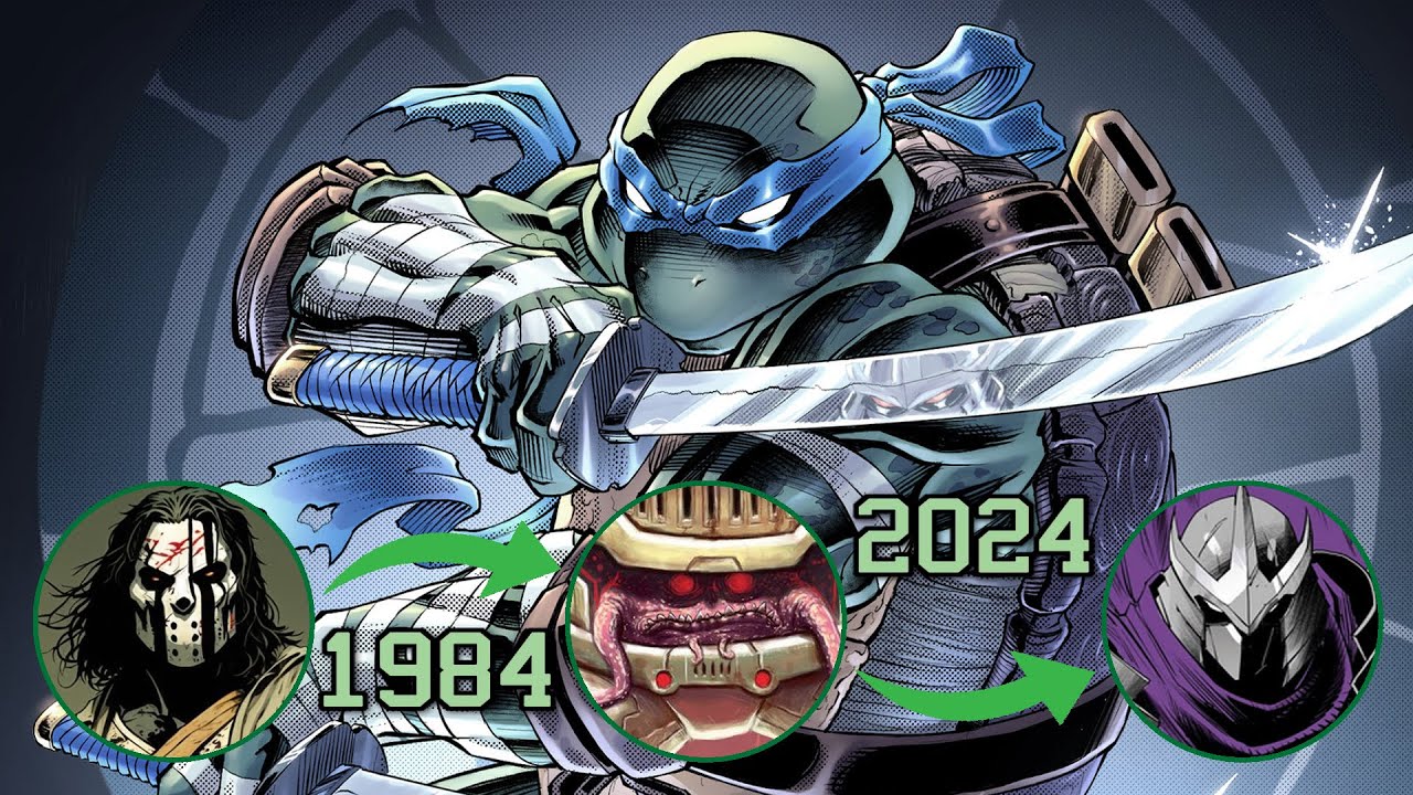 Teenage Mutant Ninja Turtles 1984 - 2024 | Game Evolution