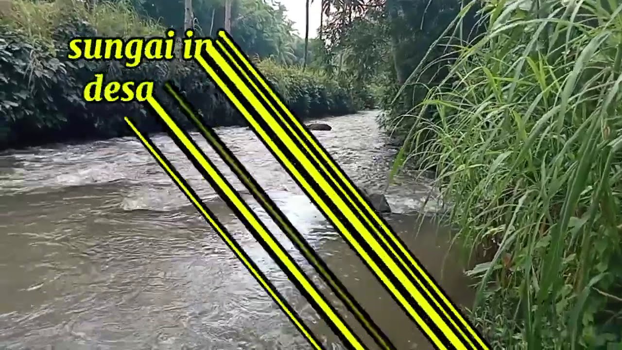 Hidden gem waterfall river village SUREN Border and village Border LEMBENGAN subdistrict Ledokombo.