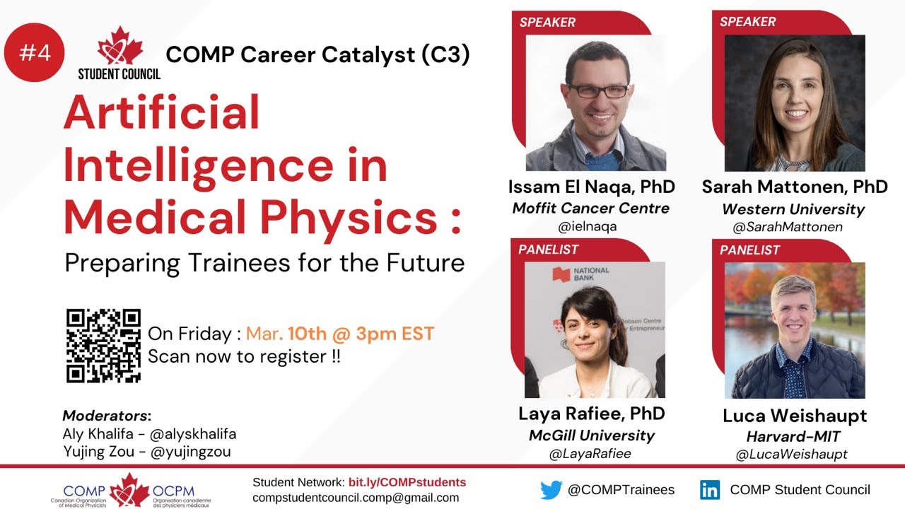 Comp Career Catalyst (C³) - 2023 Mar: Artificial Intelligence in Medical Physics