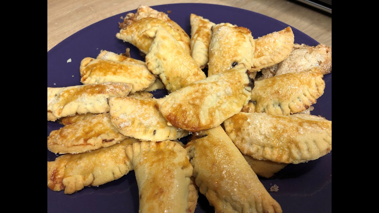 Pl&auml;tzchen Schlesische Halbmonde mit Pflaumenmus