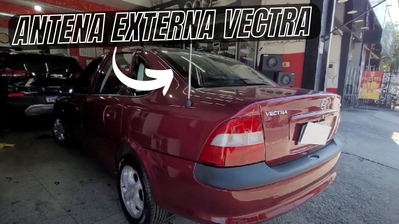 ANTENA ELÉTRICA EXTERNA VECTRA GLS / CD