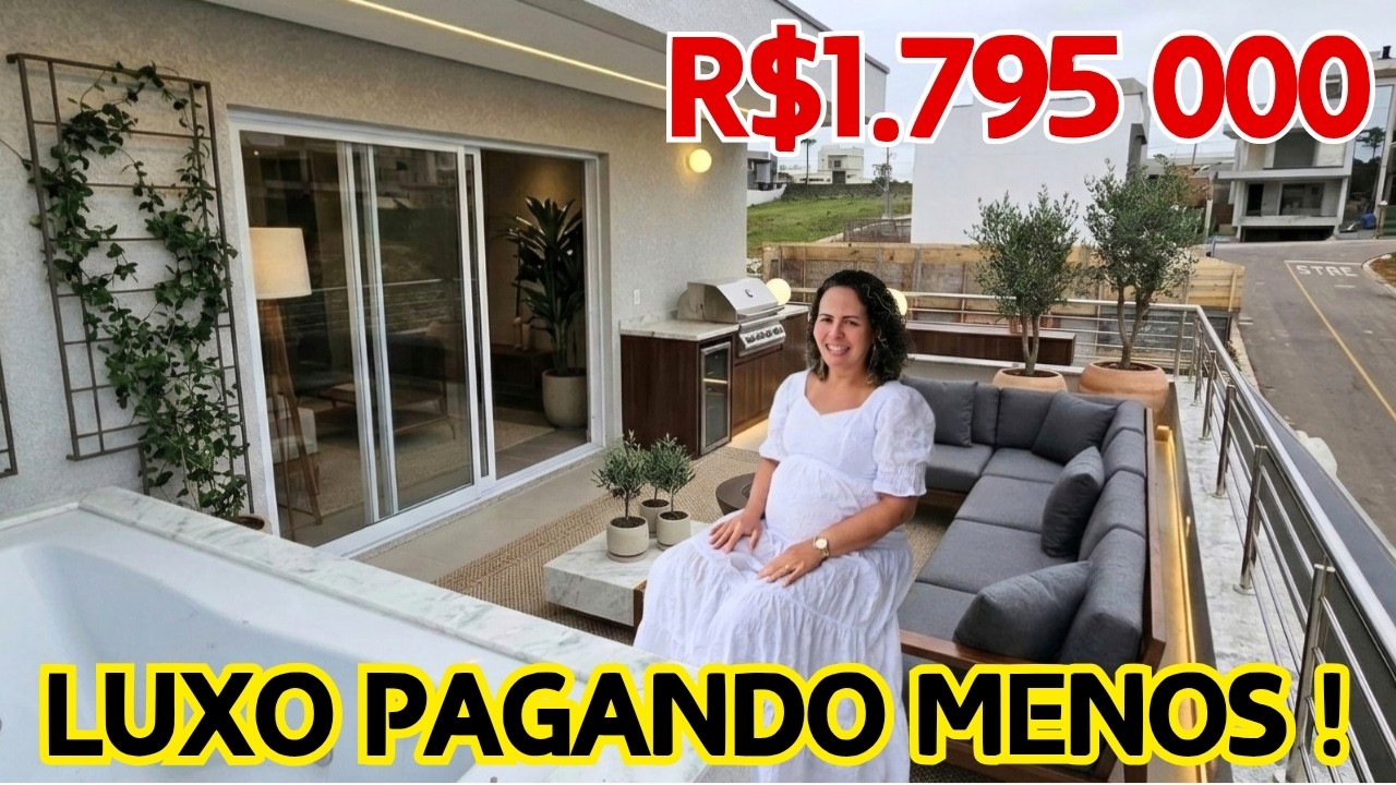 ⚠️ CONHEÇA UMA CASA DE LUXO NO BAIRRO PILARZINHO EM CURITIBA!