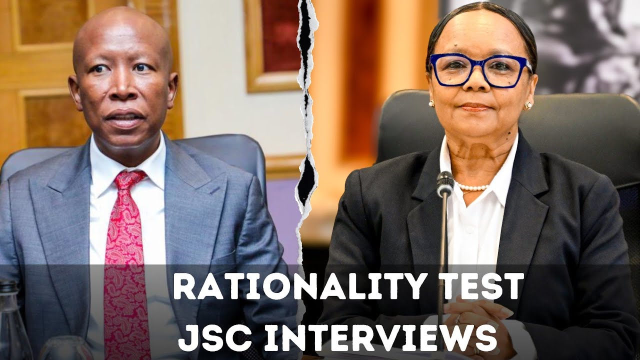 Commissioner Julius Malema Grills Deputy Judge Goliath on the Rationality Test for Judges