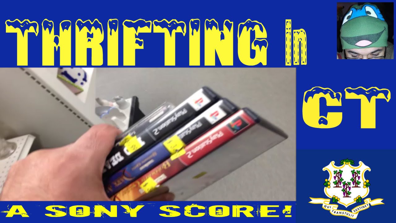Thrifting in CT #15: A Sony Score!
