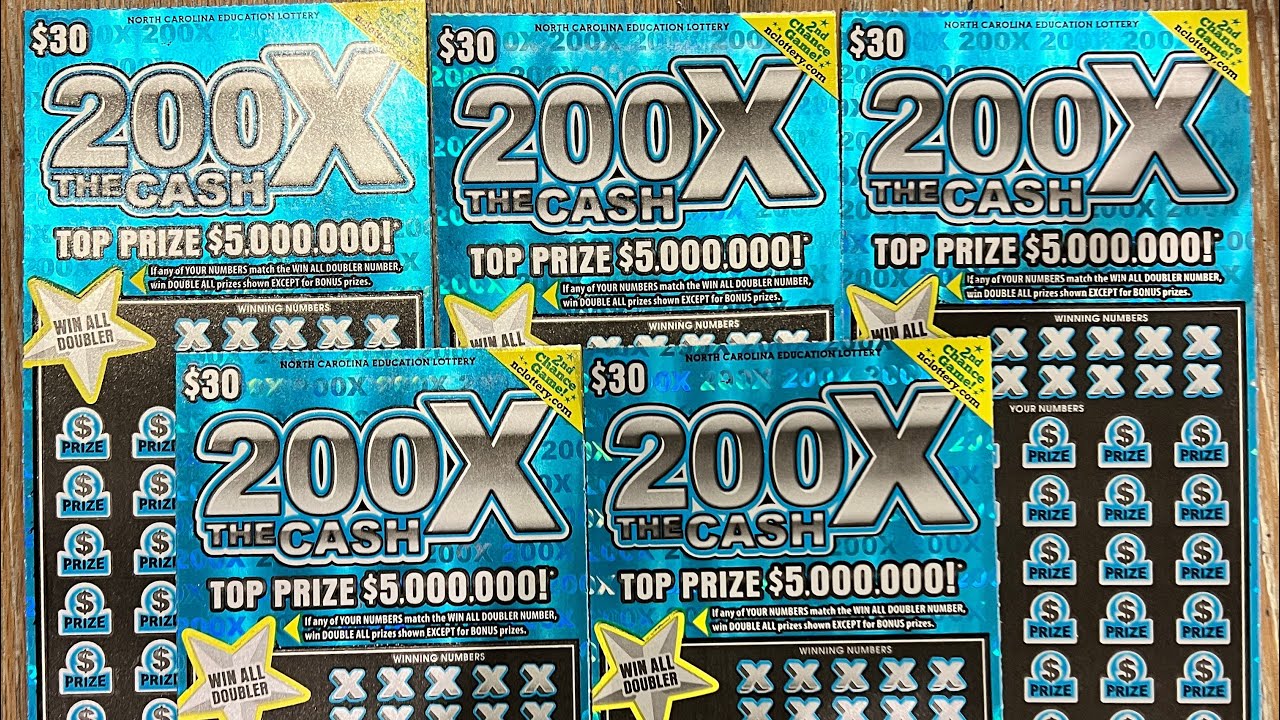 $150 Session! Scratching 5 of the $30 “200X The Cash” Tickets — Did We Profit?