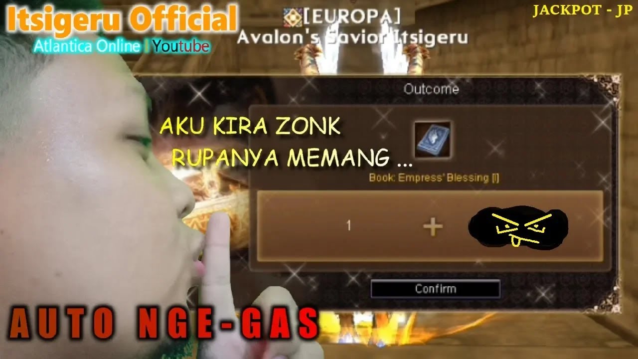 Tutorial Farming JP - Book Empress Blessing | Atlantica Online