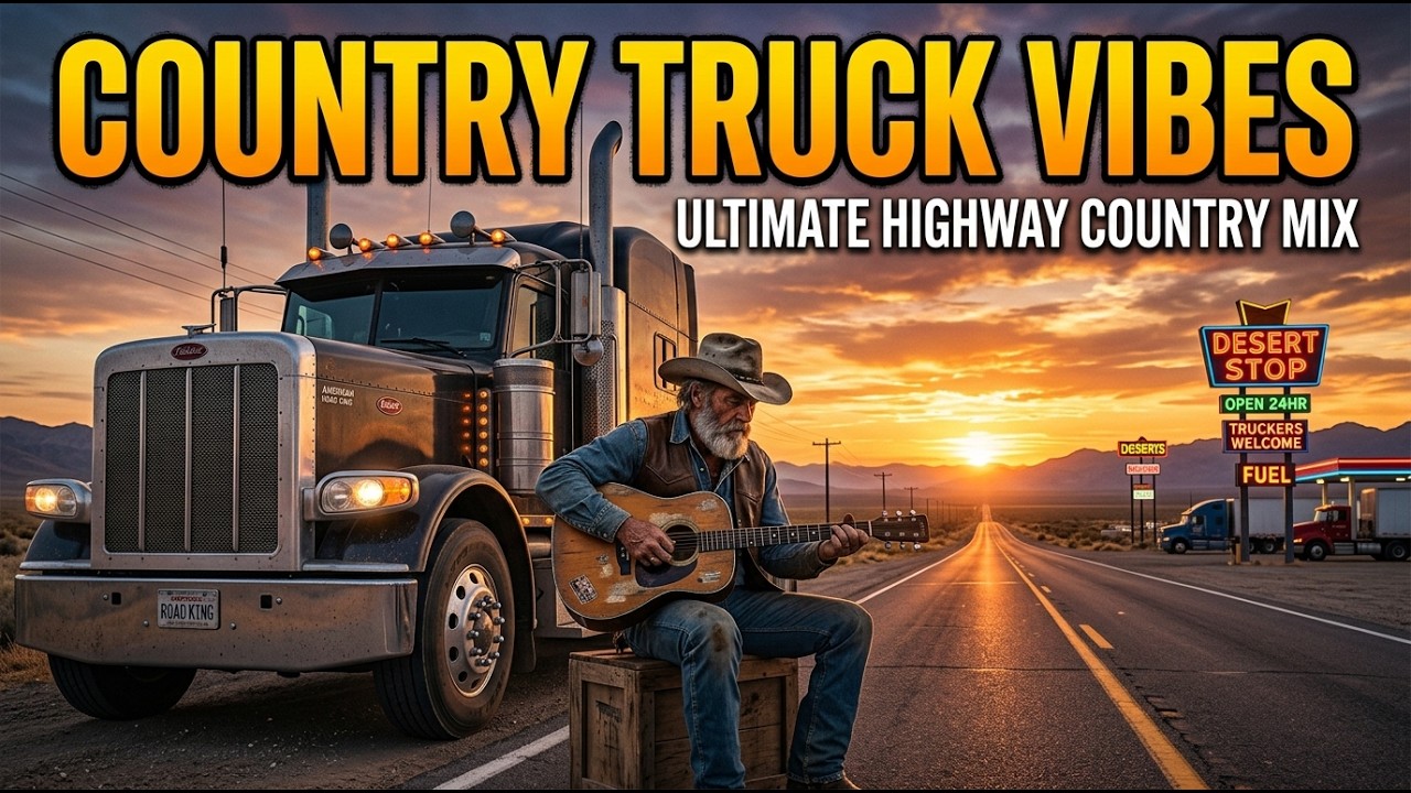 Country Truck Vibes Playlist 🔥 Best Big Rig Driving Songs | Turn It Up & Ride