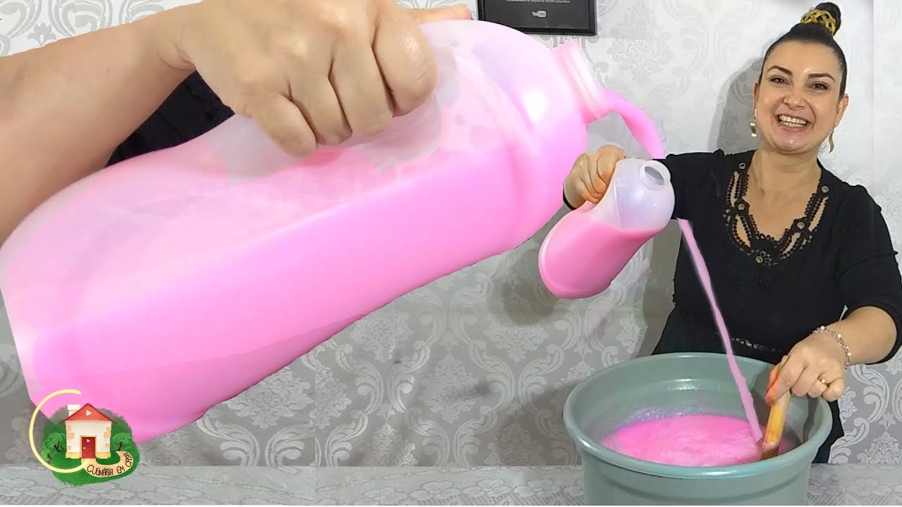AMACIANTE ECONÔMICO COM 1 SABONETE - RENDE 15 LITROS - Culinária em Casa
