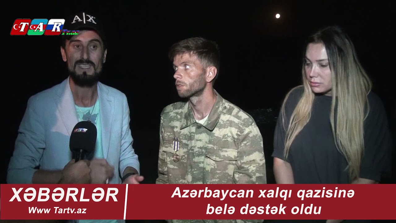 Azərbaycan xalqı qazi Farizə dəstək oldu
