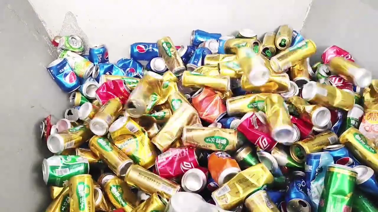 Aluminum Can Baler Machine