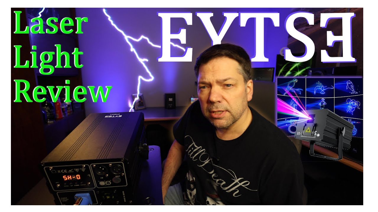 EYTSE Laser DJ LIGHT с пультом дистанционного управления, можно использовать с приложением Light ...