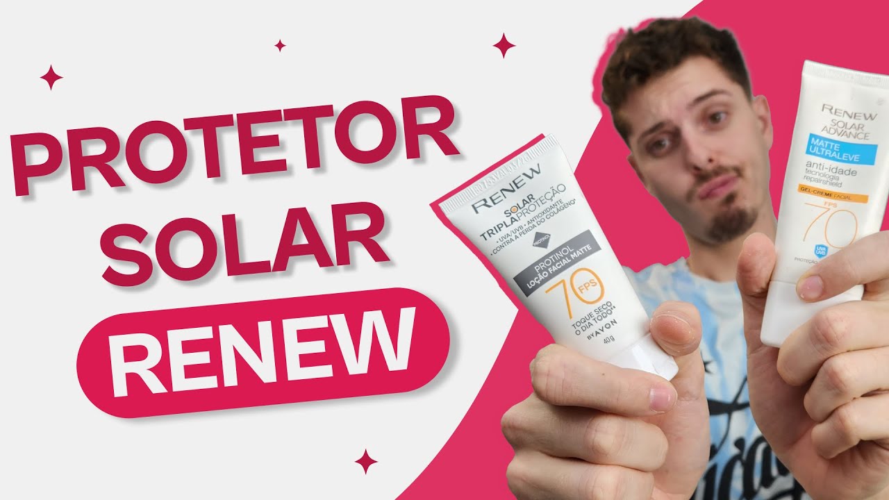 Protetor Solar Renew FPS 70 com PROTINOL | O melhor custo x benef&iacute;cio!