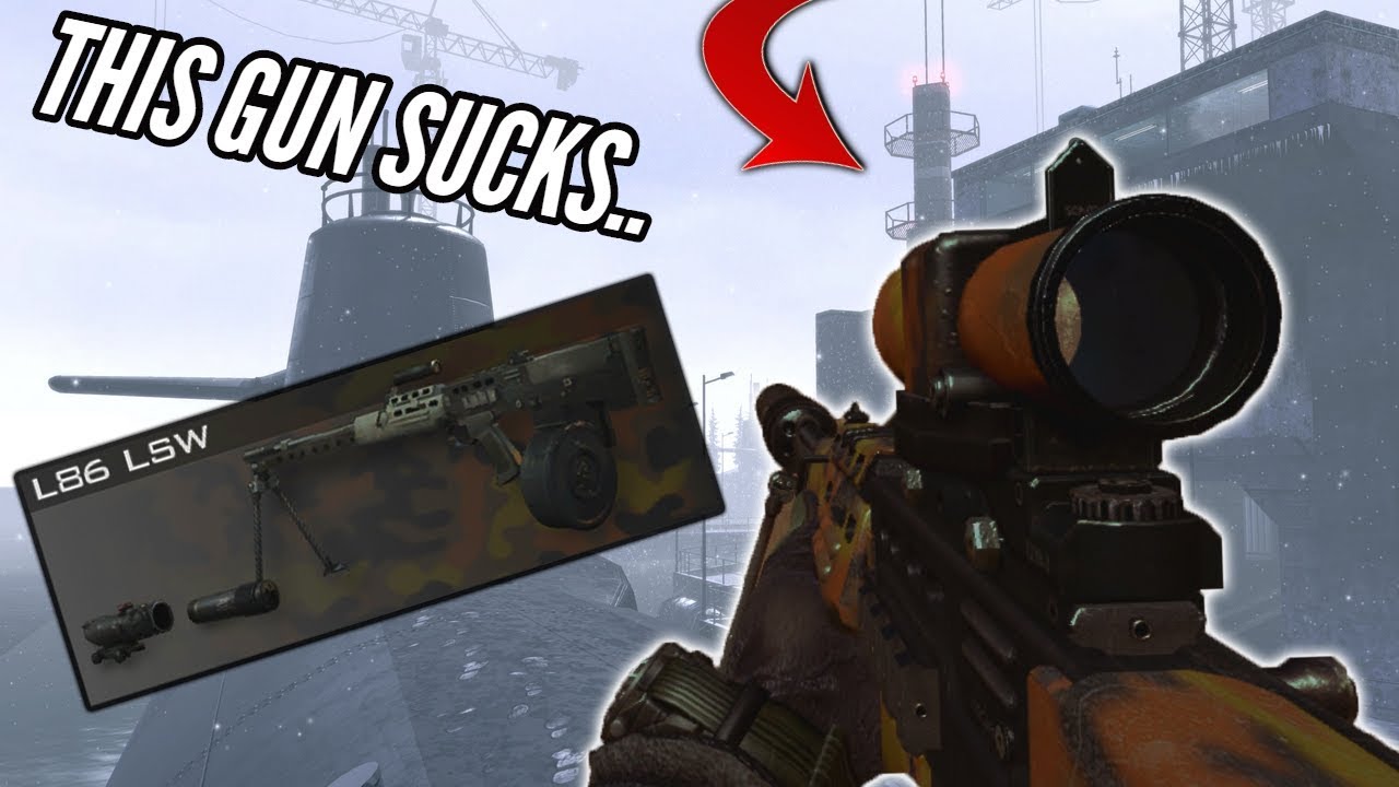 The Most AWKWARD / WORST Gun In Modern Warfare 2..