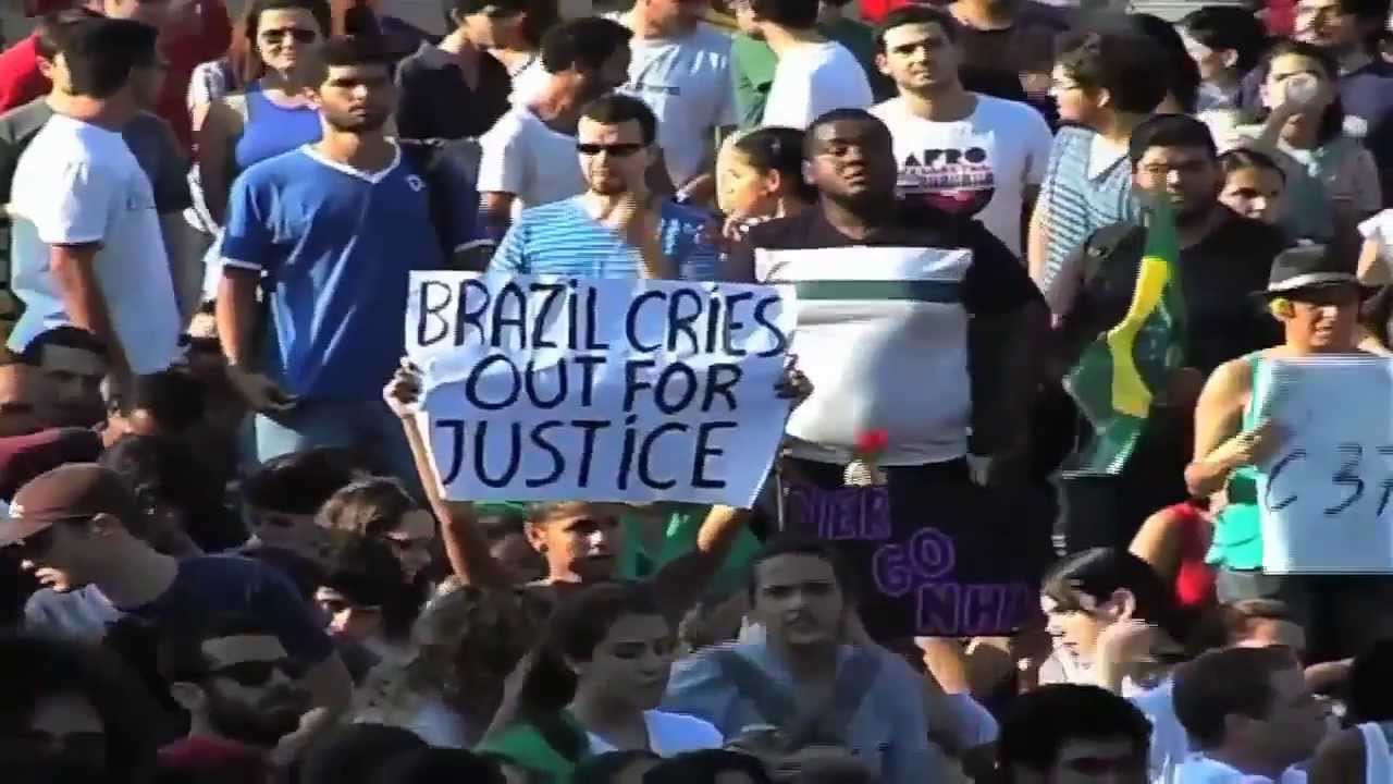 Anonymous - 200.000! Biggest Protest March in History of Brazil 7, September 2013 #OP7