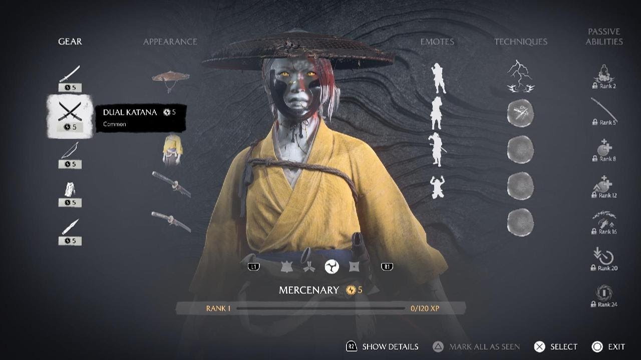 Ghost of Yotei legends Intro playthrough & horde mode with mercenary class gameplay 