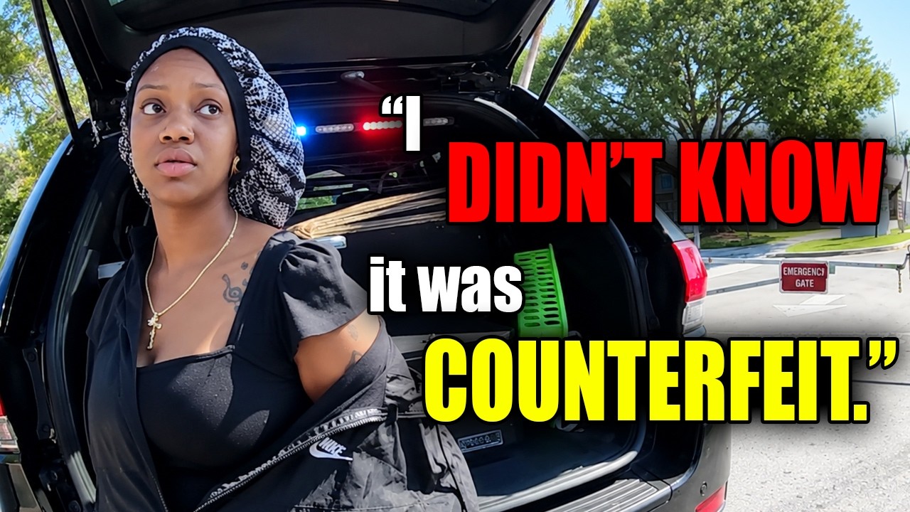 She Couldn't Explain the Fake Cash