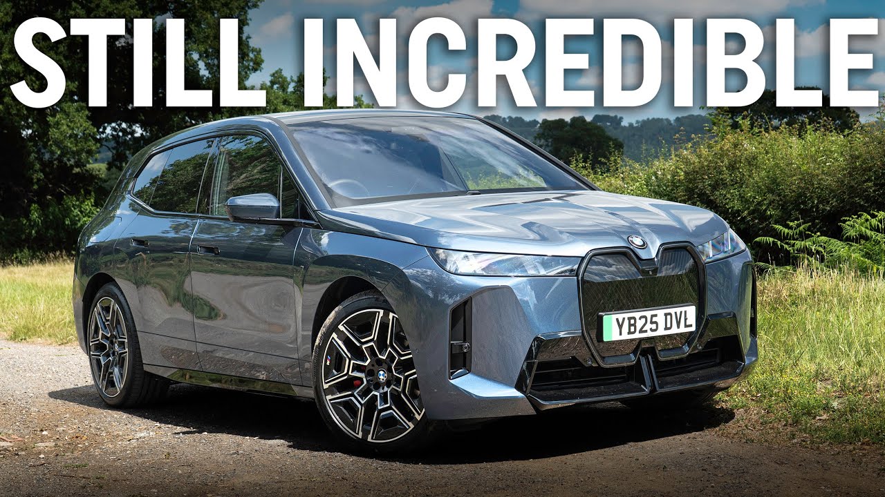 435 miles on a charge?! 2025 BMW iX xDrive60 test drive review