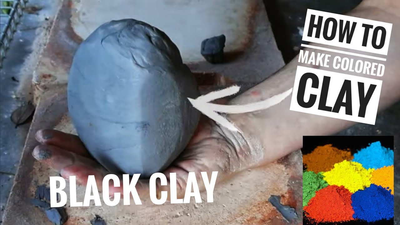 How to make colored clay