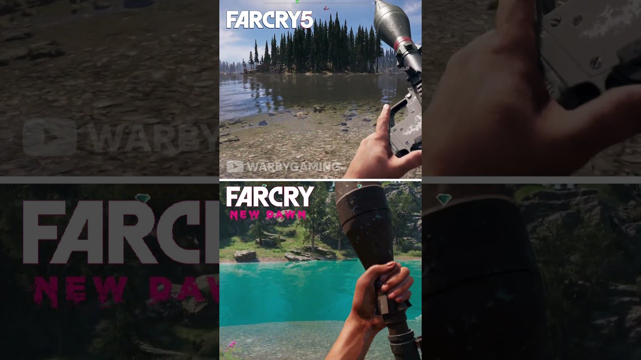 Far Cry 5 vs Far Cry New Dawn | Rocket Comparison