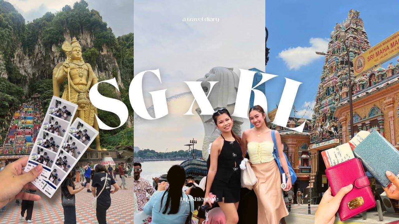 Travel Diaries: Singapore & Malaysia Vlog 🇸🇬🇲🇾 | ashleycole