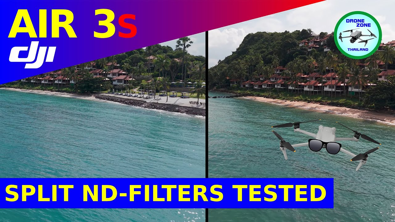 DJI AIR 3S - Freewell Split ND-Filters tested