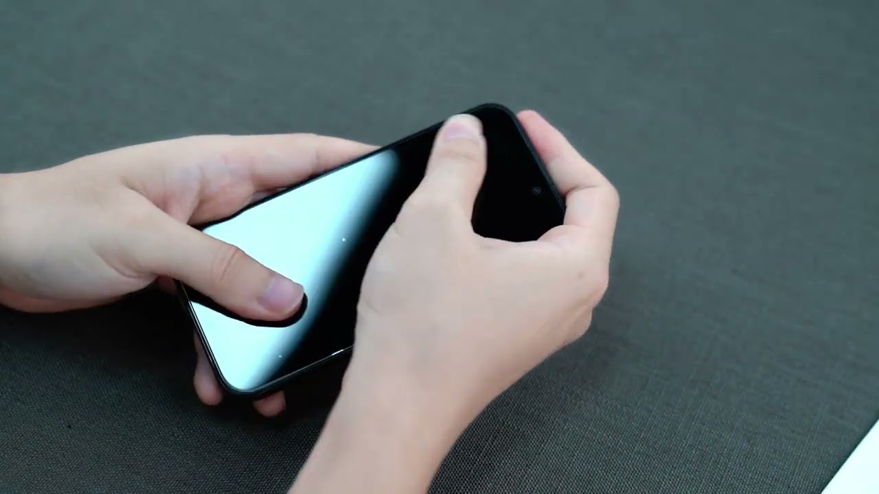 TAURI iPhone 16 Series Screen Protector Installation [with Orange Insall Frame]
