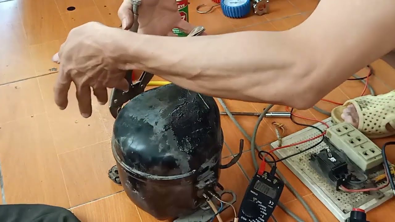 (Hướng Dẫn) Chọn + Thử Lốc Tủ Lạnh Cũ Khi Không Có Đồ Nghề, Cách Chọn Lốc Tủ Lạnh Cũ Còn sử Dụng Tốt