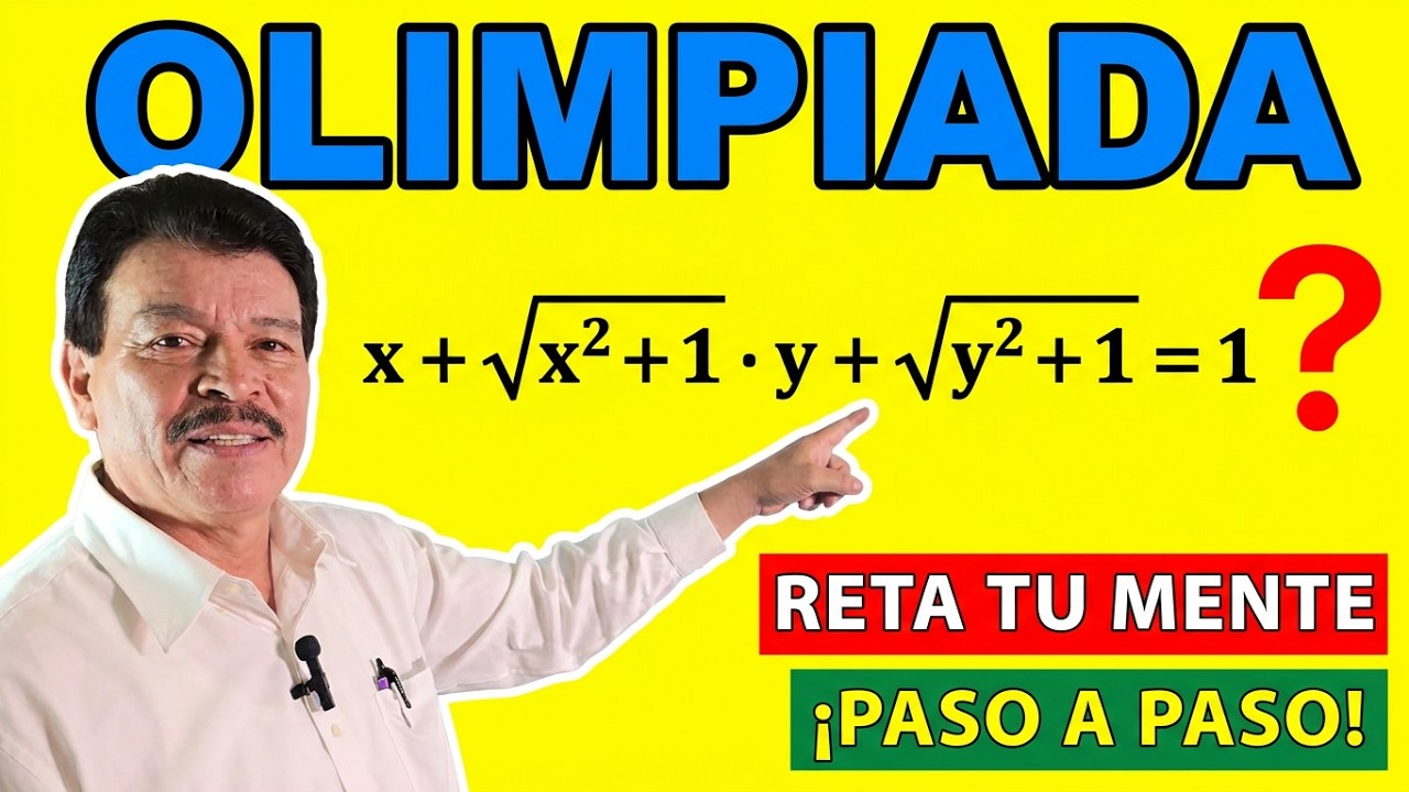 PROBLEMAS RESUELTOS (BÁSICO Y ABANZADO) RETA TU MENTE HOY  | OLIMPIADA DE MATEMÁTICAS
