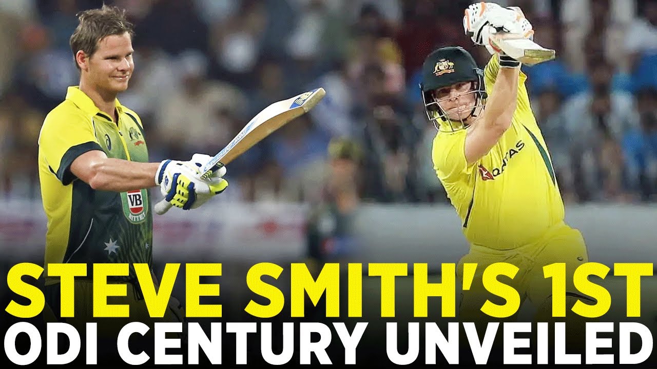 🎥 Steve Smith's Maiden ODI Century | A Historic Cricketing Moment! | ODI | PCB | M1C2A