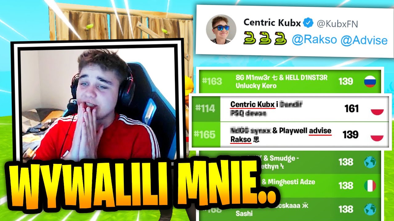😱 KUBX POKAZAŁ RAKSO I ADVISE ŻE NIE BYŁ PROBLEMEM W TRIO NA FNCS! ~ KULARZ SZOTY