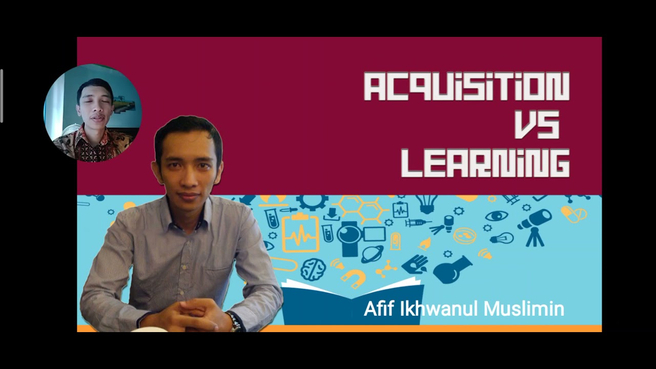 Acquisition vs Learning