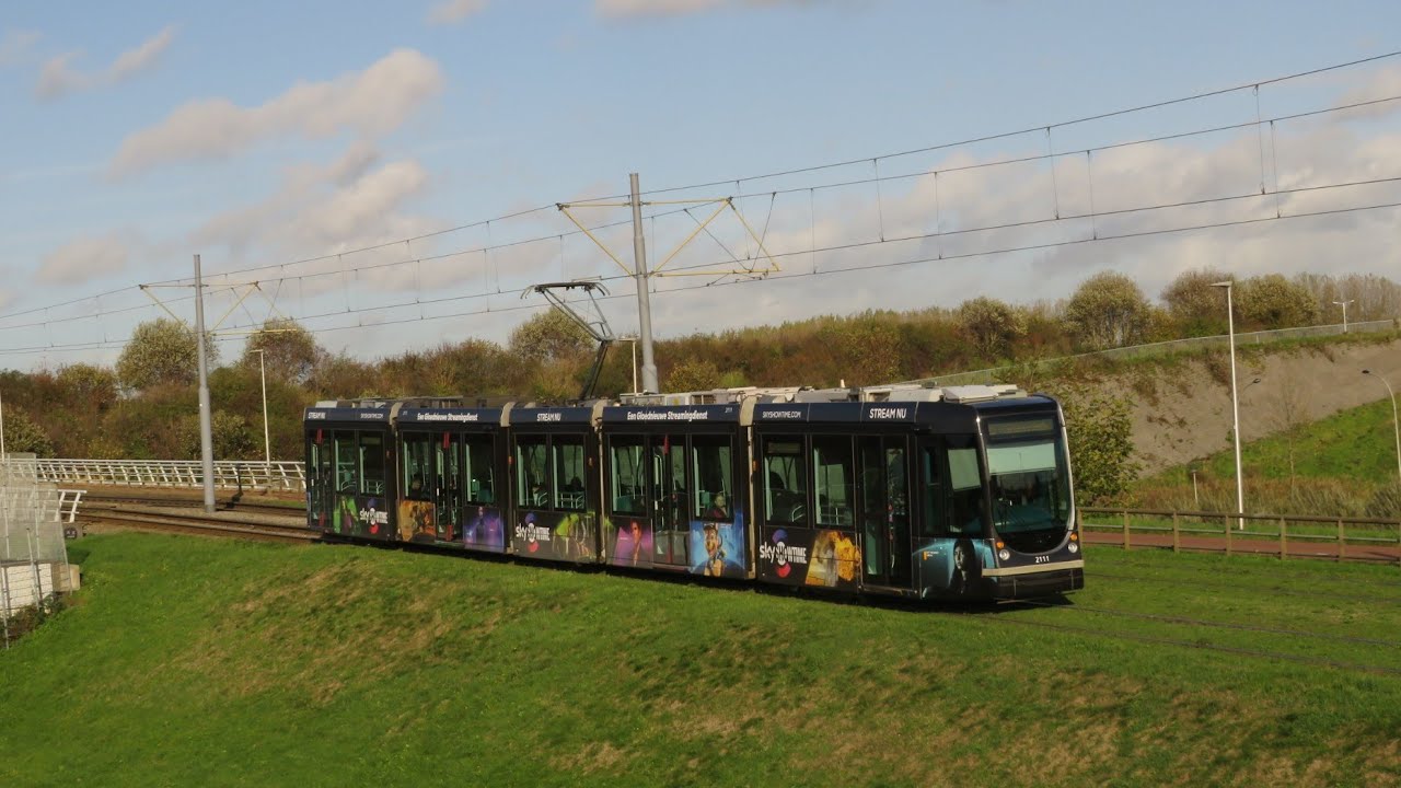 #48 RET - 2111 - Sky ShowTime | Reclametrams in Rotterdam