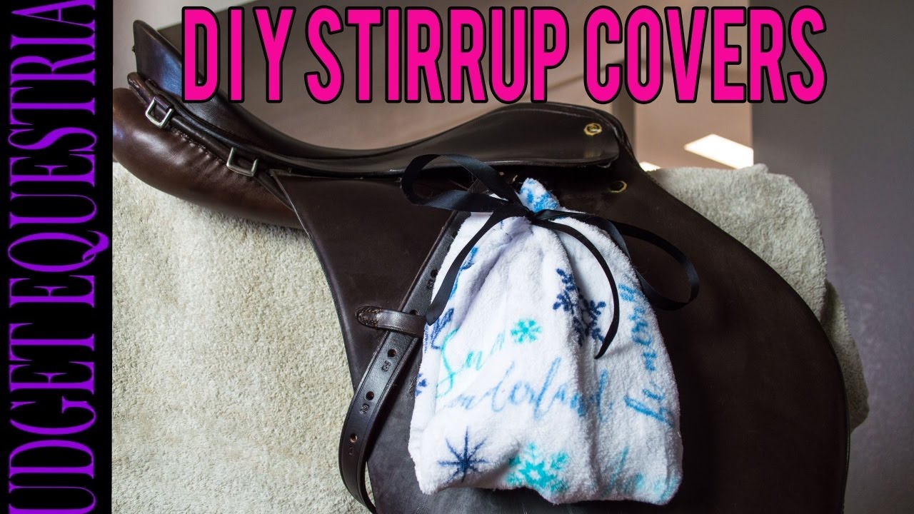 How To Make Fleece Stirrup Covers