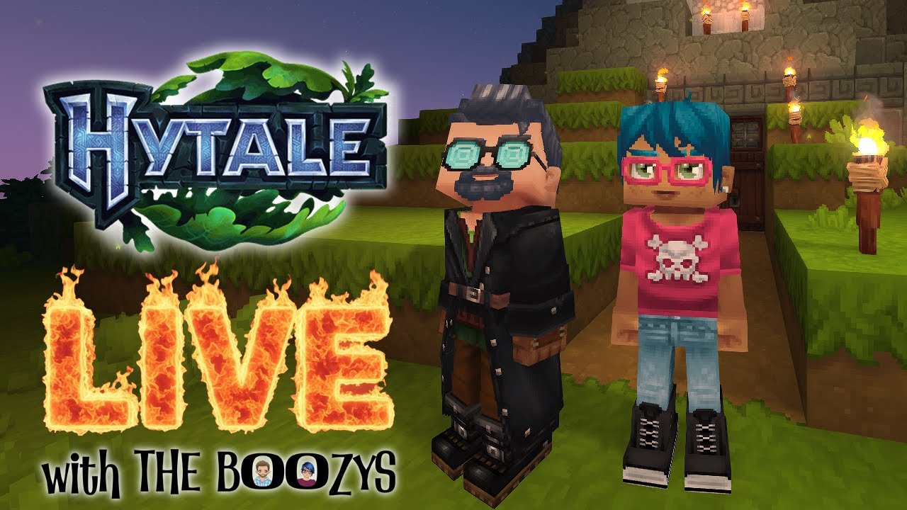 Hytale With the Boozys 👽 LIVE!