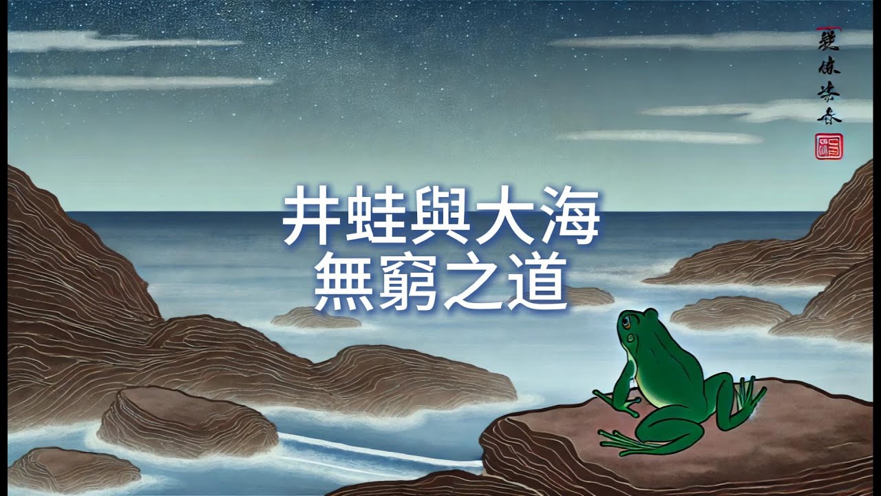 井蛙與大海：跳出框架，探索無限之道 - 莊子的啟示：古代智慧故事