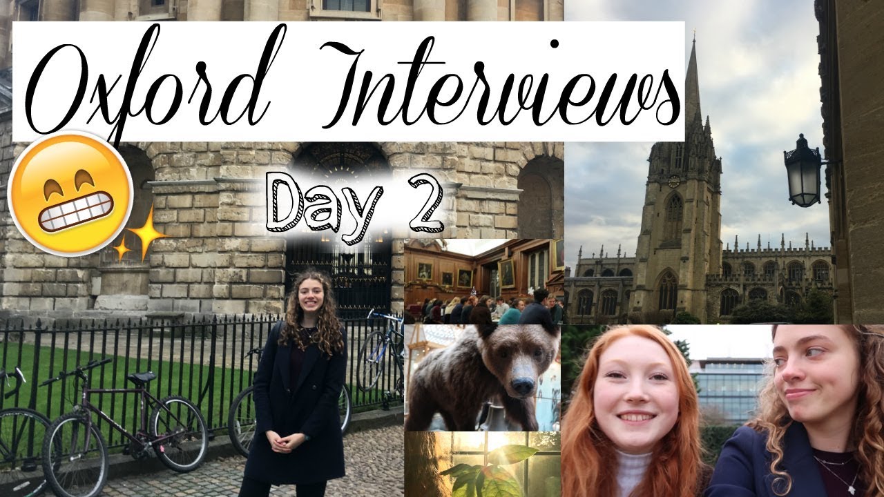 MY OXFORD INTERVIEWS 2017 Vlog! 🙈 (Biological Sciences)