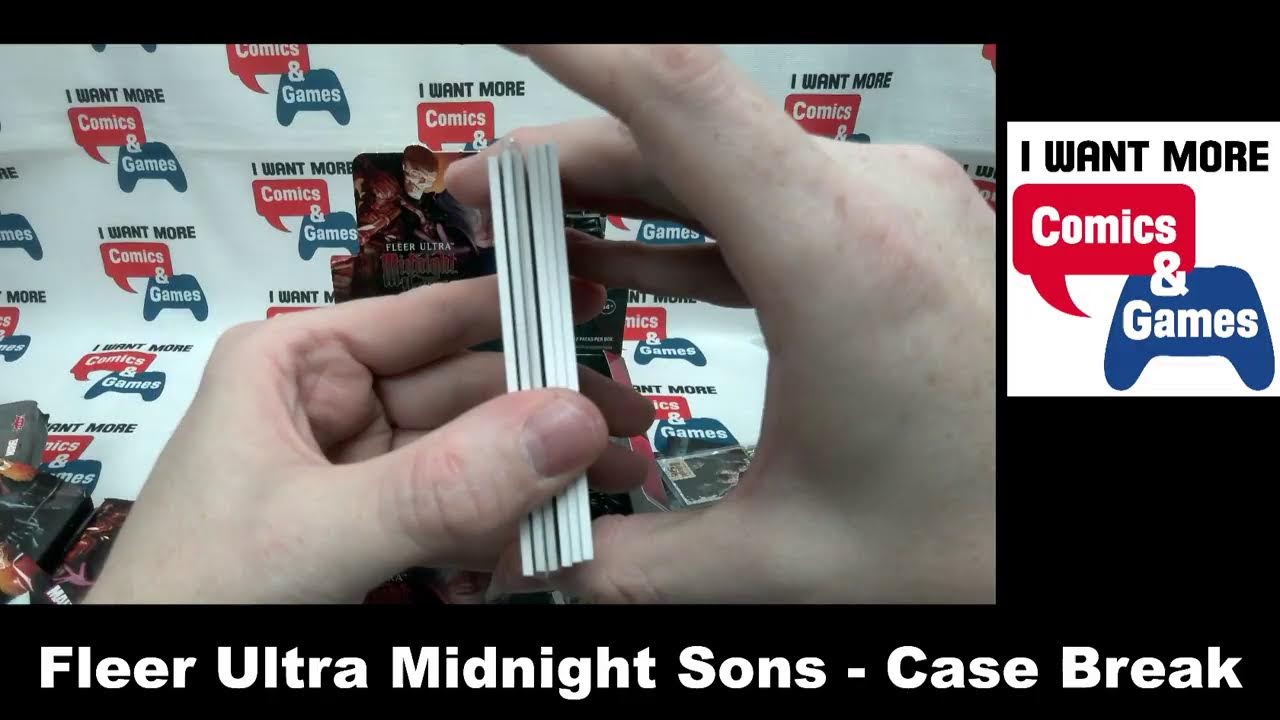 Fleer Ultra Midnight Sons Case Break