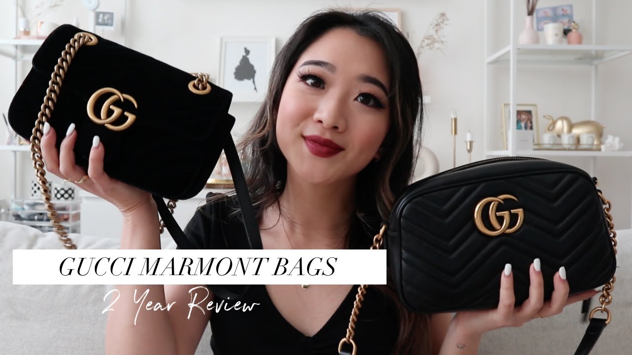 GUCCI MARMONT 2 YEAR REVIEW - Camera Bag vs. Flap Bag - Is It Worth It?